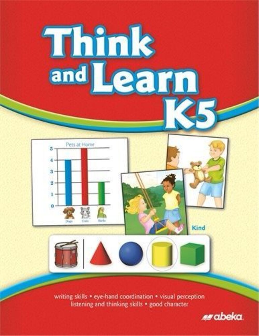 New Abeka K5 Grade Think and Learna Student Workbook Textbook Skills Development